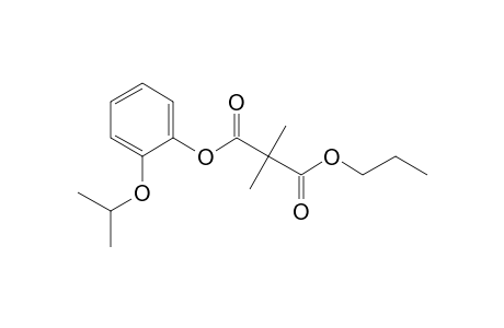 Dimethylmalonic acid, 2-isopropoxyphenyl propyl ester