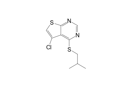 Thieno[2,3-d]pyrimidine, 5-chloro-4-[(2-methylpropyl)thio]-