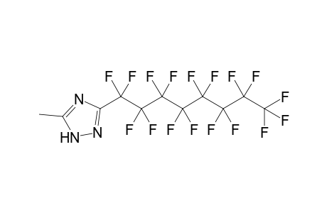3-PERFLUOROOCTYL-5-METHYL-1,2,4-TRIAZOLE