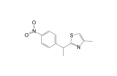 4-Methyl-2-[1-(4-nitrophenyl)ethyl]thiazole