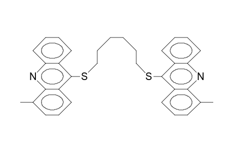 ALPHA,OMEGA-BIS-(4-METHYL-9-THIOACRIDINYL)-HEXANE