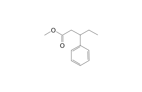 Benzenepropanoic acid, .beta.-ethyl-, methyl ester