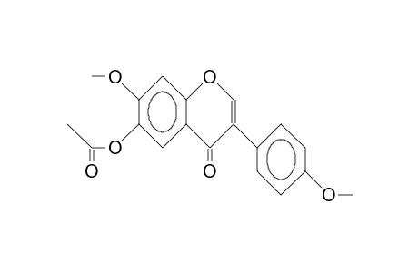 6-Acetoxy-4',7-dimethoxy-isoflavone