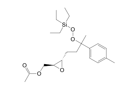(2S,3S)-2,3-Epoxy-6-(4'-Methylphenyl)-6-[(triethylsilyl)peroxy]heptyl Acetate
