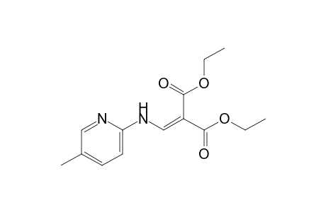 {[(5-methyl-2-pyridyl)amino]methylene]malonic acid, diethyl ester