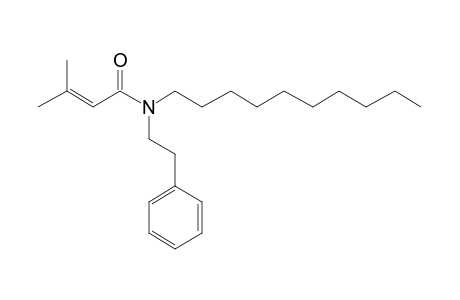 but-2-Enoylamide, 3-methyl-N-(2-phenylethyl)-N-decyl-