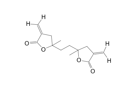 5,5'-ethylenebis[dihydro-5-methyl-3-methylene-2(3H)-furanone]