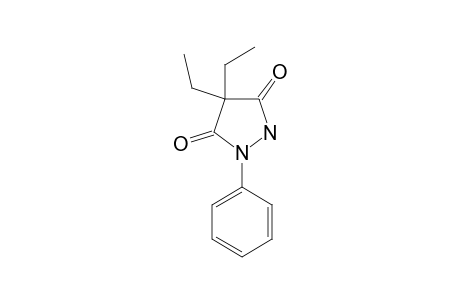 4,4-Diethyl-1-phenyl-3,5-pyrazolidinedione
