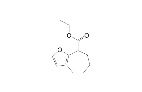 ethyl 5,6,7,8-tetrahydro-4H-cyclohepta[b]furan-8-carboxylate