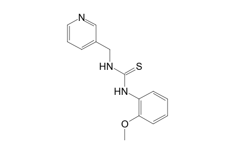 1-(o-methoxyphenyl)-3-[(3-pyridyl)methyl]-2-thiourea