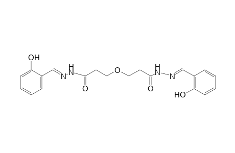 3,3'-oxydipropionic acid, bis(salicylidenehydrazide)
