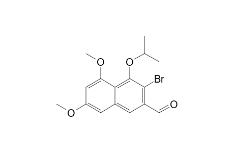 3-BROMO-4-ISOPROPOXY-5,7-DIMETHOXY-2-NAPHTHALDEHYDE