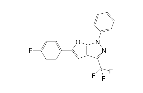5-(4-Fluorophenyl)-1-phenyl-3-(trifluoromethyl)-1H-furo[2,3-c]pyrazole