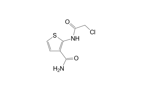 2-(2-Chloranylethanoylamino)thiophene-3-carboxamide