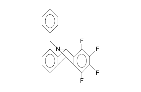 anti-N-Benzyl-1,2,3,4-tetrafluoro-9,10-dihydro-anthracen-9,10-imine