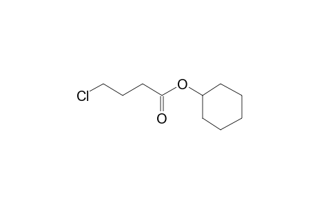 4-Chlorobutyric acid, cyclohexyl ester