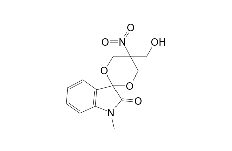 Indol-2-one, 2,3-dihydro-1-methyl-3,2'-spiro(5-hydroxymethyl-5-nitro-1,3-dioxane)-