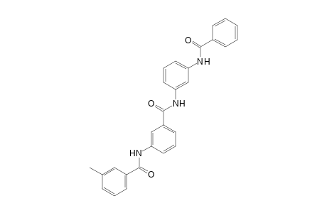 N-(3-Benzamidophenyl)-3-(m-toluamido)benzamide