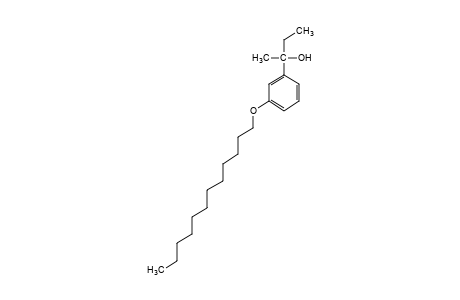 m-(DODECYLOXY)-alpha-ETHYL-alpha-METHYLBENZYL ALCOHOL