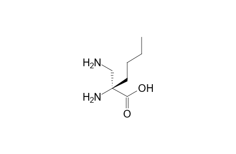 (2R)-2-(aminomethyl)-2-azanyl-hexanoic acid