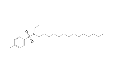 Benzenesulfonamide, 4-methyl-N-ethyl-N-tetradecyl-