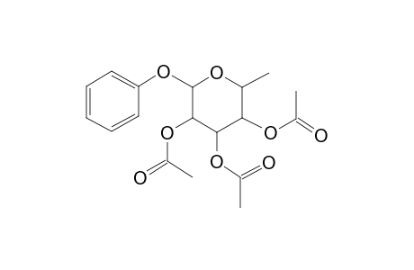 Phenyl 2,3,4-tri-o-acetyl-.beta.-L-rhamnopyranoside