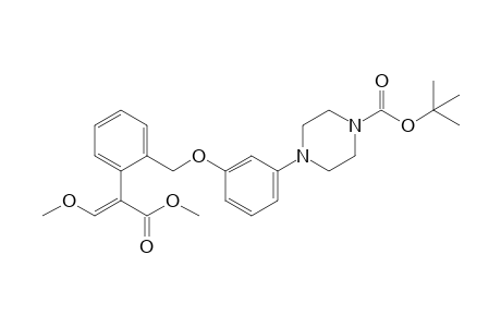 tert-butyl 4-[3-[[2-[(E)-2-methoxy-1-methoxycarbonyl-vinyl]phenyl]methoxy]phenyl]piperazine-1-carboxylate