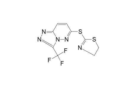 4,5-Dihydro-1,3-thiazol-2-yl 3-(trifluoromethyl)[1,2,4]triazolo[4,3-b]pyridazin-6-yl sulfide