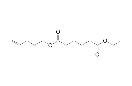 Adipic acid, ethyl pent-4-enyl ester