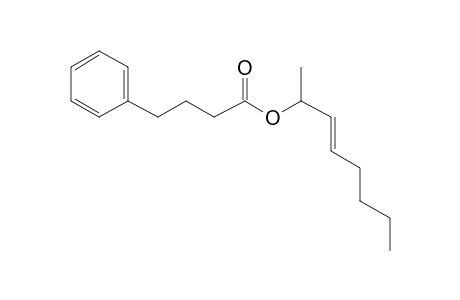 Butyric acid, 4-phenyl-, oct-3-en-2-yl ester