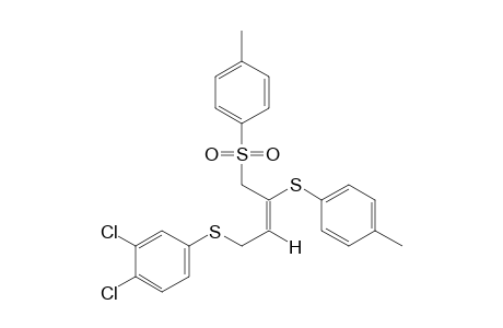 (E)-4-[(3,4-dichlorophenyl)thio]-1-(p-tolylsulfonyl)-2-(p-tolylthio)-2-butene