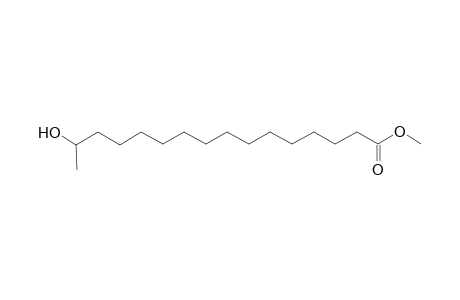 Hexadecanoic acid, 15-hydroxy-, methyl ester