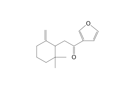 2-(2,2-DIMETHYL-6-METHYLIDENE-CYCLOHEXYL)-1-(3-FURANYL)-ETHANONE;PALLESCENSONE