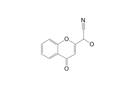 2-Hydroxy-2-(4-oxochromen-2-yl)acetonitrile