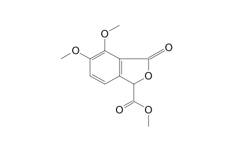 4,5-dimethoxy-3-oxo-1-phthalancarboxylic acid, methyl ester