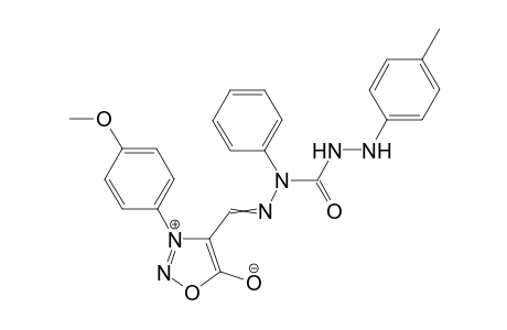 3-(4-Methoxyphenyl)sydnon-4-ylaldehyde 5-(4-methylphenyl)-2-phenylcarbazone