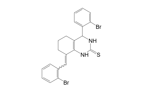 8-(o-bromobenzylidene)-4-(o-bromophenyl)-3,4,5,6,7,8-hexahydro-2(1H)-quinazolinethione