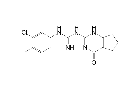 N-(3-chloro-4-methylphenyl)-N'-(4-oxo-4,5,6,7-tetrahydro-1H-cyclopenta[d]pyrimidin-2-yl)guanidine