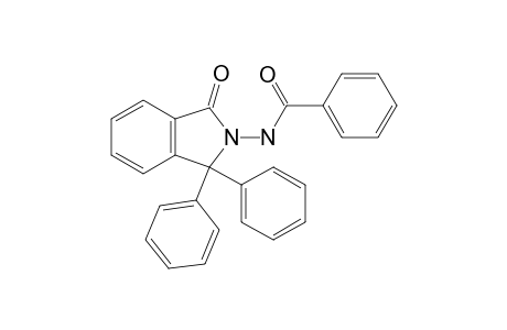 N-Benzamido-3,3-diphenyl-2,3-dihydroisoindol-1-one