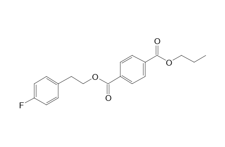 Terephthalic acid, 4-fluorophenethyl propyl ester