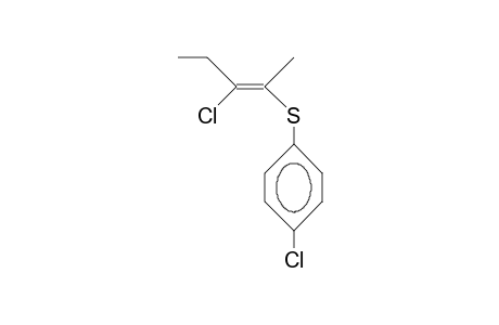(Z)-2-(4-CHLOROBENZENESULFENYL)-3-CHLORO-2-PENTENE