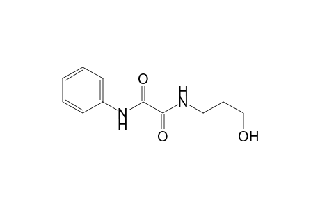 N-(3-hydroxypropyl)-N'-phenyl-oxamide