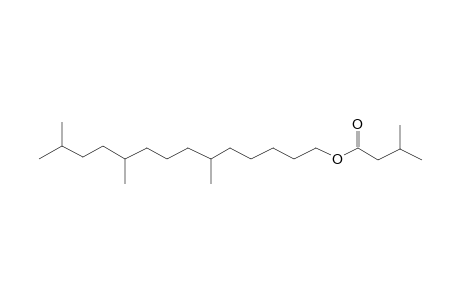 6,10,13-Trimethyltetradecyl isovalerate