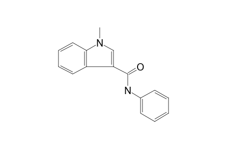 1-Methyl-N-phenyl-1H-indole-3-carboxamide