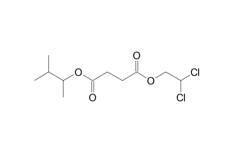 Succinic acid, 2,2-dichloroethyl 3-methylbut-2-yl ester