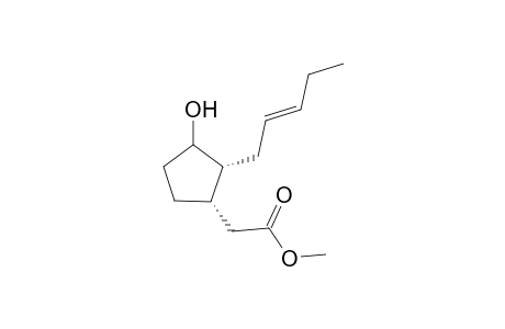 (2R,3S)-3-[(Methoxycarbonyl)methyl]-2-(2'-pentenyl)-1-cyclopentanol