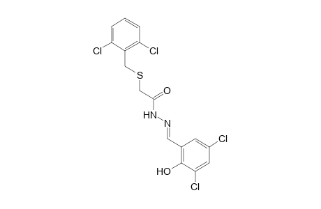 [(2,6-dichlorobenzyl)thio]acetic acid, (3,5-dichlorosalicylidene)hydrazide