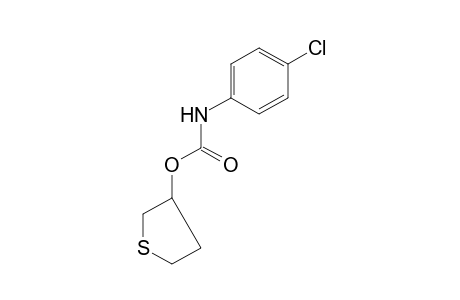 tetrahydrothiophene-3-ol, p-chlorocarbanilate