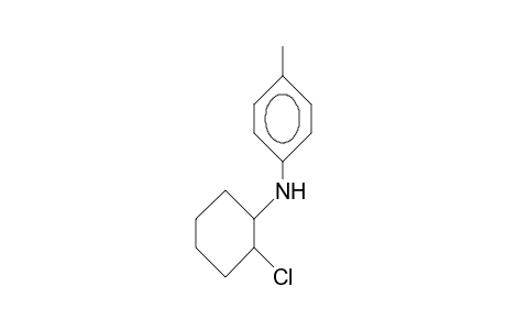 trans-1-Chloro-2-(4-tolyl-amino)-cyclohexane