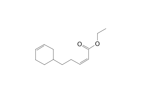 (Z)-Ethyl 5-(cyclohex-3-en-1-yl)pent-2-enoate